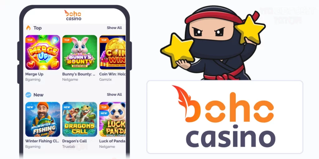 Accesso Mobile Boho Casino